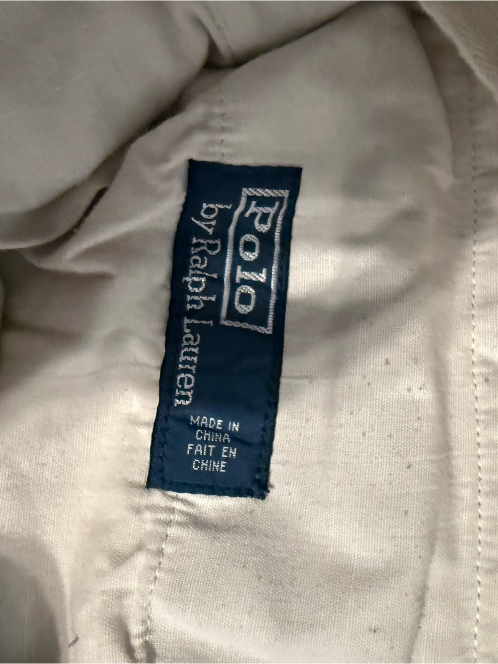 Vintage Polo by Ralph Lauren Men's Tan Chino Pants - Picture 5 of 7